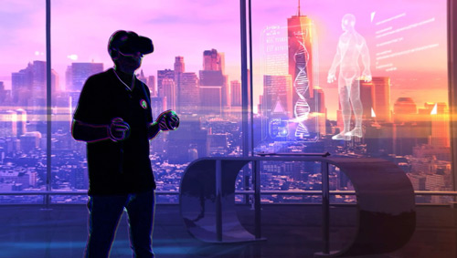 VR / cityscape